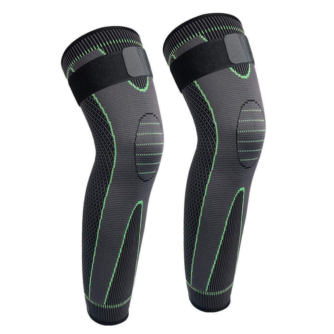 Adjustable Knee Support Compression Sleeves for Men & Women –, Sports & Gym Use - Image 3